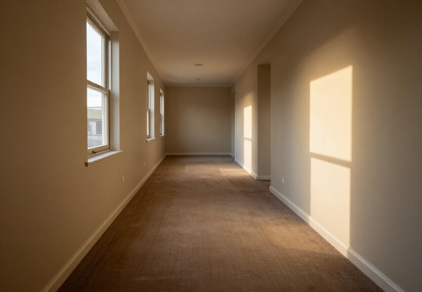 Restored living room in East Ryde with dry carpet and clean walls