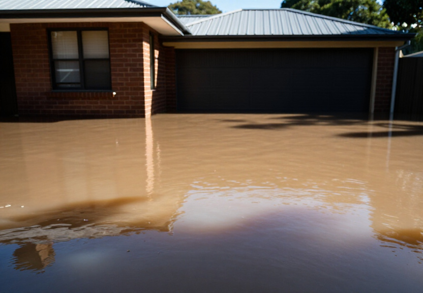 Before and After Water Damage in East Ryde